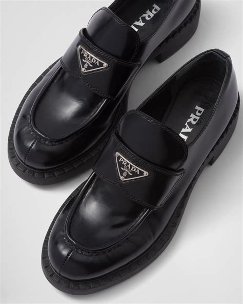 prada loafer platform|platform loafers women Prada.